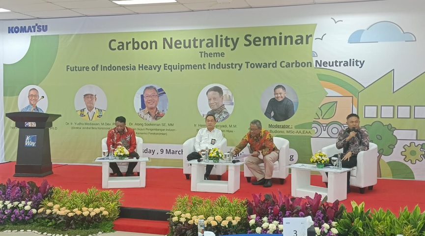 >Carbon Neutrality Seminar And Exhibition PT. Komatsu Indonesia Dengan Tema: “Sustainability Heavy Equipment Operation–Future Of Indonesia Heavy Equipment Industry Towards Carbon Neutrality 2060”