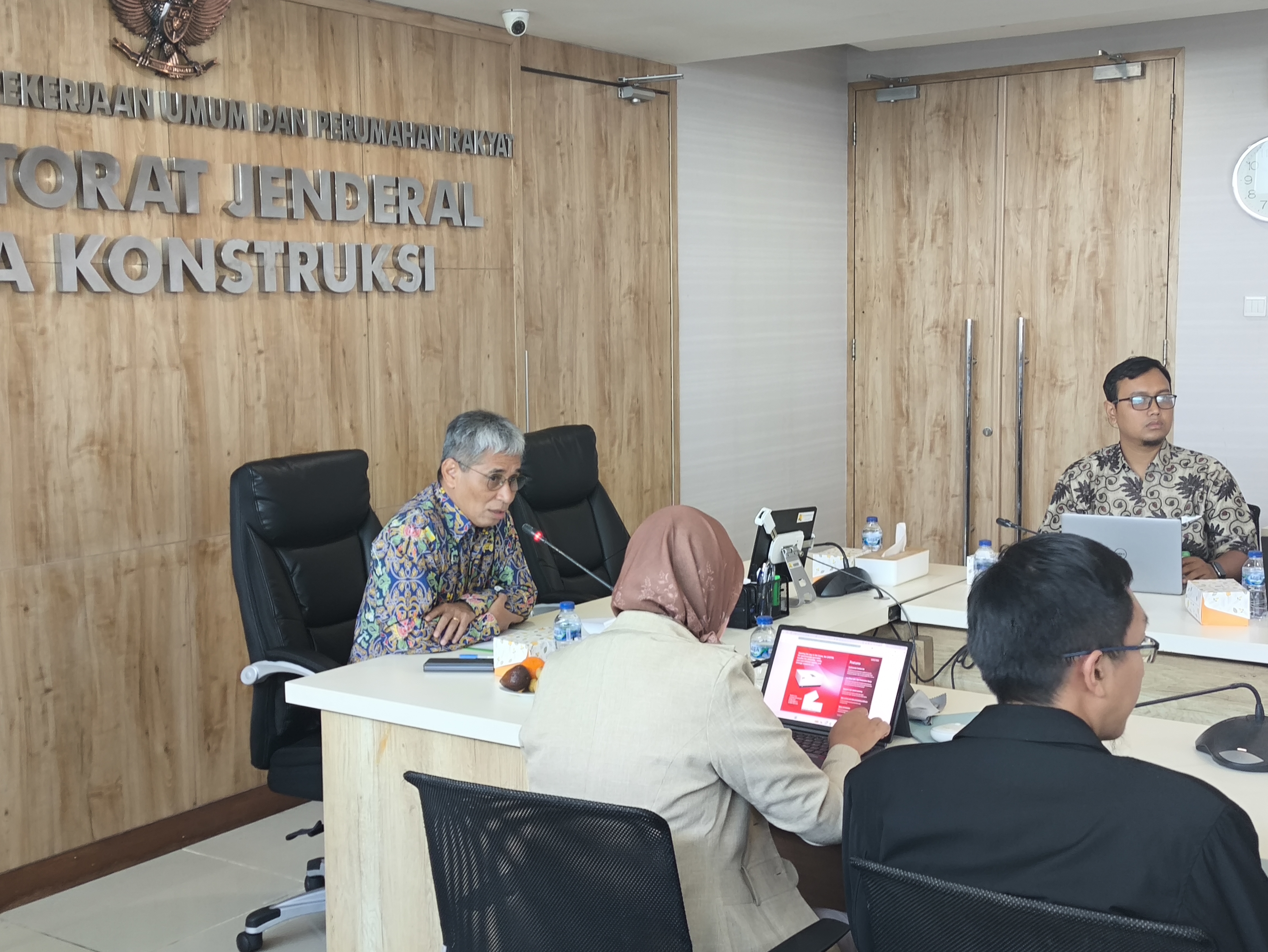 >Audiensi Bersama Japan Construction Material & Housing Equipment Industries Federation (J-CHIF)